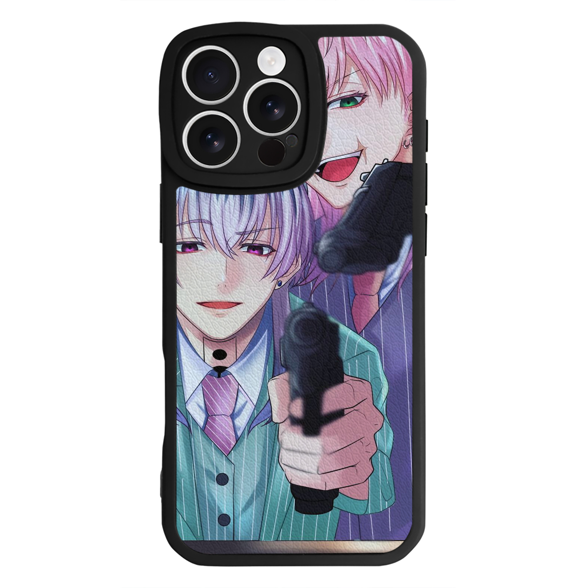 （画像用） 東京リベンジャーズ Tokyo Revengers 【iPhone 16シリーズ対応】シリコンスマホケース（レザー調） 材質：シリコン